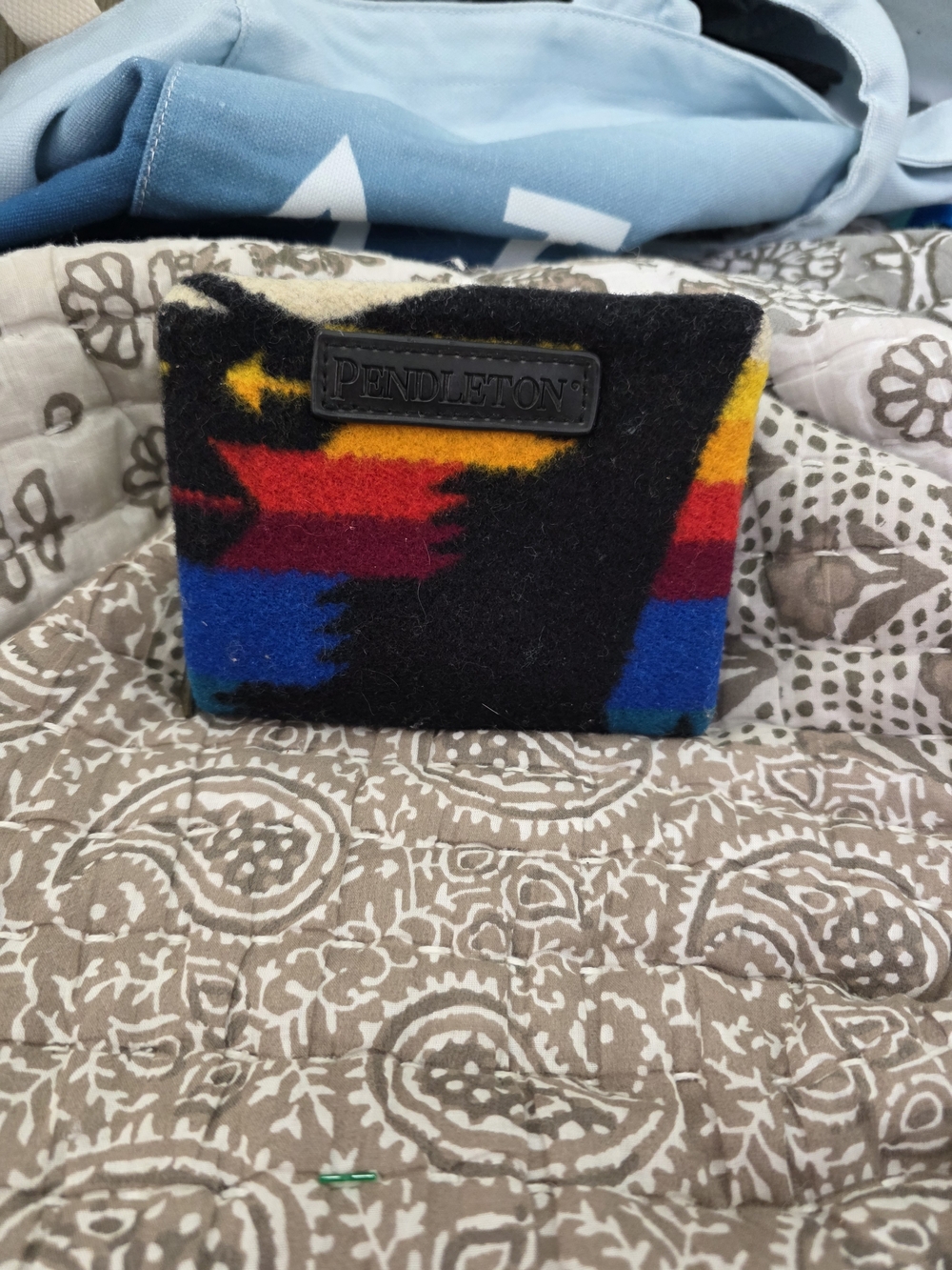 Pendleton Multicolor Wool Card Wallet